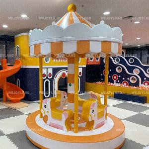 Carrusel Eléctrico Personalizado Wejoy con Sillas Giratorias para Niños y Equipamiento de Juego Suave para Parque Infantil Interior - Product Image 2