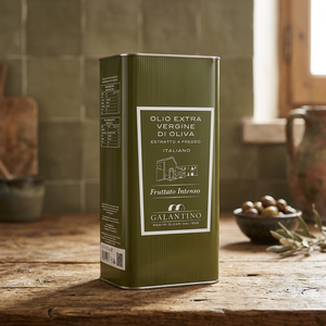 Huile d'olive extra vierge italienne de Puglia Galantino, intensément fruitée, bidon de 3 litres, qualité supérieure, prête à l'emploi - Product Image 3