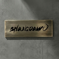 Placa de Metal de Latón Grabada Personalizada, Placa de Identificación Grabada con Láser, Resistente al Agua IP65 y con Soporte de Pared