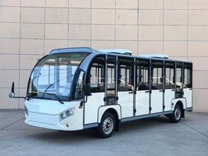 HT 8 posti a corpo chiuso più popolare elettrico <span class=keywords><strong>Bus</strong></span> turistico auto auto di lusso elettrico turismo per turisti - Product Image 4