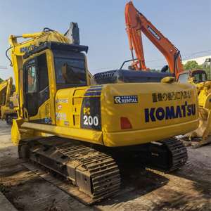 Nouvelles excavatrices d'occasion Komatsu PC200-8 authentiques pelles sur chenilles d'occasion japonaises PC200-8 pelleteuses japonaises de 20 tonnes - Product Image 5