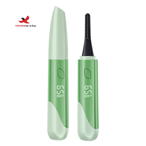 3 Days Wholesale Rechargeable Electric <b>Heated</b> Plastic Eyelash Curler Perm Four Temperature Settings LCD Display GZ RTS Bulk - Product Image 1