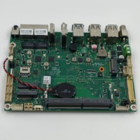 3.5 inci industri tertanam Mini ITX Motherboard Intel J6412 CPU untuk HDMI DP EDP M.2 SSD DDR4 ATX bentuk Single SATA Hard Drive