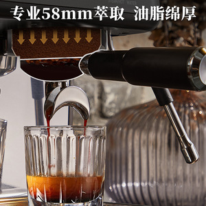 Machine à café italienne semi-automatique à double tête portable <span class=keywords><strong>Konka</strong></span>, broyage intégré, acier inoxydable, pression de 15 bars, hôtel - Product Image 4