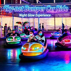 Voiture tamponneuse électrique Dodgem pour parcs sportifs intérieurs, autoscooter avec toit en acier et <span class=keywords><strong>carrosserie</strong></span> en fibre <span class=keywords><strong>de</strong></span> verre pour parcs <span class=keywords><strong>de</strong></span> trampolines et aéroports - Product Image 5