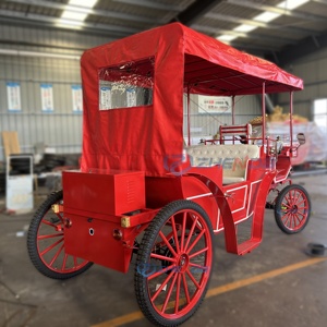 Sightseeing Carriage Victorian-style Electric Sightseeing Carriage <b>Double</b>-row Custom Multi-style Carriage Sells Well - Product Image 2