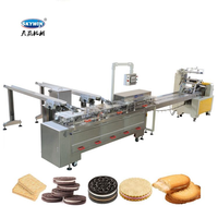 Machine commerciale d'usine de biscuits à grande vitesse modèle 2025 pour faire des biscuits de sandwich Biscuit Machine automatique de fabrication de biscuits