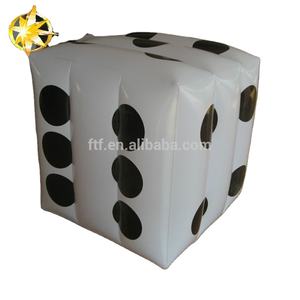 Dado Inflable de Resina Plástica de Alta Calidad de 16 mm con Logotipo Personalizado, de 6 Caras, <span class=keywords><strong>para</strong></span> Juegos de Mesa y Accesorios <span class=keywords><strong>para</strong></span> Fiestas - Product Image 2