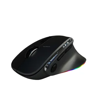 공장 직접 판매 양손 노트북 8D RGB 게이머 마우스 USB 유선 프로그래밍 가능 게임용 마우스