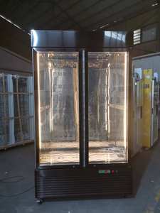 Réfrigérateur à affinage à sec pour viande et fromage Nuelead NE-328 à 2 portes, 10 étagères, porte en verre anti-buée, affichage numérique, refroidissement par air, acier inoxydable - Product Image 4