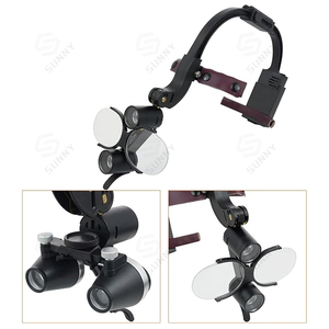 Lupas dentales 5x/6X, faro médico recargable inalámbrico, 5W, lupa Binocular Led para odontología, equipos quirúrgicos dentales - Product Image 2