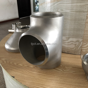 Thép không gỉ TEE SS304 316L Hàn ngắn bằng nhau và giảm TEE 3 cách đánh bóng bề mặt ống phù hợp mới t Loại Tee - Product Image 3