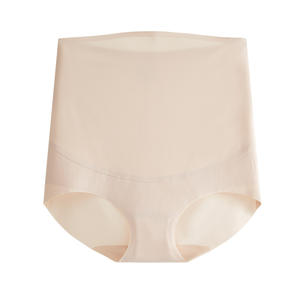 Sous-vêtements de maternité sans couture à taille haute, antibactériens, soutien du ventre, extensibles et confortables pour toutes les étapes de grossesse, femmes enceintes - Product Image 6