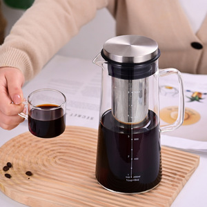 กระติก<span class=keywords><strong>กาแฟ</strong></span>เย็น<span class=keywords><strong>แบบ</strong></span>กรอง ทำจากแก้วโบโรซิลิเกตคุณภาพสูง ทนความร้อน ใช้กรองได้ หลายขนาด รุ่นจีน - Product Image 2