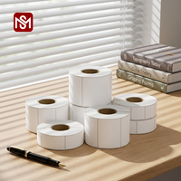Étiquettes en papier thermique PET personnalisées, imperméables et à gratter, pour imprimantes d'étiquettes et de stylos, autocollants vierges blancs originaux Express