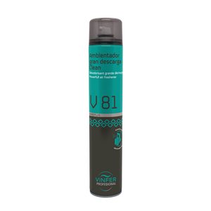 Ambientador en Aerosol Clean V81 750ML - Ambiplus España Fabricante Mayorista OEM Marca Privada - Product Image 1