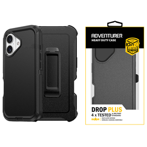 Funda Protectora para Teléfono America de 3 Capas con Clip para Cinturón, para iPhone 17 Air Pro Max 16 15 14, con Soporte Giratorio de 360 Grados - Product Image 6