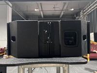 Système de sonorisation professionnel avec enceintes line array à double haut-parleur de 12 pouces, 2 voies, pour événements en extérieur et en intérieur