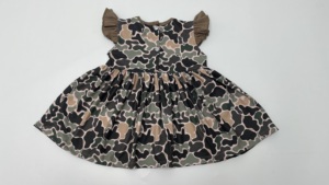 Qingli OEM Custom a mano Smocked Daddy Girls <span class=keywords><strong>vestito</strong></span> senza maniche con bottone <span class=keywords><strong>leopardato</strong></span> sul retro senza tariffa - Product Image 6