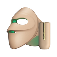 Masque en silicone 3D pour usage domestique Dispositif de blanchiment de la peau léger à grande rangée Produit de beauté pour soins personnels