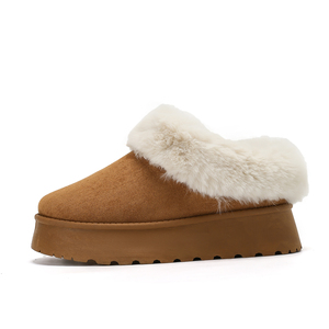<span class=keywords><strong>Botas</strong></span> de Nieve 2025, Estilo Coreano, Modernas, Combinables con Todo, de Tubo Corto, Suela Gruesa, Cálidas, de Algodón, Tipo <span class=keywords><strong>Uggs</strong></span> para <span class=keywords><strong>Mujer</strong></span> - Product Image 6