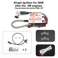 Allumeur CDI RCEXL A-02 6V-12V pour moteur à essence monocylindre 3W avec angle d'avance automatique et kit de capteur blindé