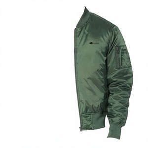 Vente en gros – Nouvelle veste d'hiver pour homme à col montant et fermeture éclair, en nylon/polyester, style urbain, séchage rapide – Promotion en ligne - Product Image 2