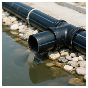 <span class=keywords><strong>Tubo</strong></span> di Drenaggio Composito Perforato in HDPE/LDPE Anti-invecchiamento ad Alta Resistenza alla Trazione, Produttore, Personalizzabile - Product Image 2