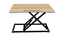 Approvisionnement d'usine Portable assis et debout convertisseur de bureau pliable support d'ordinateur portable support d'affichage pour ordinateur portable Riser