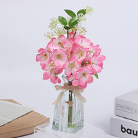Fleurs artificielles réalistes et pots de fleurs décoratifs – Légères, toucher naturel, pour usage extérieur/intérieur, vente en gros