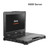 Nouvel ordinateur portable robuste pour serveur Getac X600 avec processeur Intel Xeon Windows 11 Pro clavier anglais échange de données et gestion du stockage