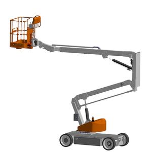 PLK 새로운 조건 건설 공중 작업 디젤 배터리 관절 붐 리프트 유압 남자 리프트 14m 16m 18m - Product Image 4