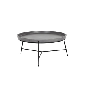 Table basse ronde en ciment minimaliste moderne, table centrale en béton GFRC imperméable pour extérieur, vente en gros, usine du Vietnam - Product Image 2