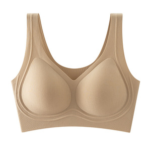 Reggiseno BH Jelly con Doppio Supporto e Logo Personalizzato, Prezzo di Fabbrica, Reggiseno Modale da Donna, Brasier De Mujer, <span class=keywords><strong>Push</strong></span>-<span class=keywords><strong>up</strong></span> <span class=keywords><strong>Senza</strong></span> Fili e <span class=keywords><strong>Senza</strong></span> Cuciture - Product Image 4