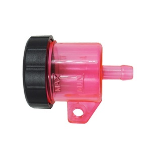 오토바이 브레이크 유체 저장 탱크 브렘보 레이싱 마스터 실린더 개조용 범용 투명 오일 컵 - Product Image 2