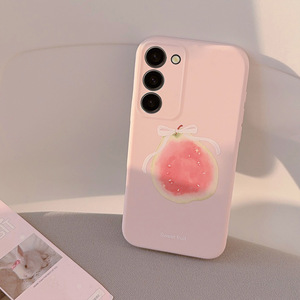 Lusso rosa Guava frutta stampata antiurto TPU morbido custodie per telefono cellulare per <span class=keywords><strong>Samsung</strong></span> per Galaxy S25 A54 <span class=keywords><strong>A21S</strong></span> A34 impugnatura per telefono - Product Image 3