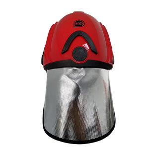 Phụ kiện thiết bị Mũ bảo hiểm chống cháy nhiệt độ cao Mũ bảo hiểm cứu hộ kiểm lâm cường độ cao để chữa cháy - Product Image 2