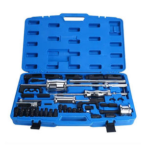 40pcs <span class=keywords><strong>Extracteur</strong></span> d'<span class=keywords><strong>injecteur</strong></span> de pulvérisation diesel avec adaptateur Common Rail Marteau coulissant Outils de réparation de véhicules - Product Image 5