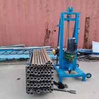 Prix usine 220V 380V petite machine de forage de puits d'eau électrique hydraulique montée sur remorque Portable