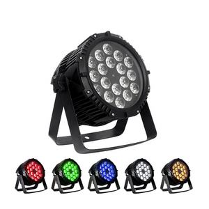 Luces Par LED de Alta Calidad, 18 Piezas, 15w, Impermeables, RGBWA 5en1, para Exteriores - Product Image 1