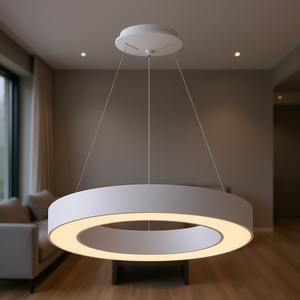 Lámpara Colgante LED EVN de 600 mm y 50 W, CCT Ajustable, Regulable, Iluminación Interior - Product Image 2