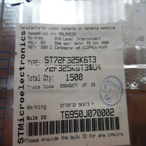 St72f325k6t6tr New Original 8-bit vi điều khiển IC MCU 8bit 32KB Flash lqfp32 linh kiện điện tử <span class=keywords><strong>st72f325k6t6</strong></span> - Product Image 3