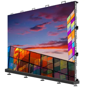 high refresh rate 5580hz high contrast rerntal led display 500*500mm 3.91mm 4.81mm outdoor rental led display screen dj stage