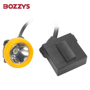 Đèn mũ bảo hiểm LED an toàn cho thợ mỏ, chống nước, dùng trong hầm mỏ, có pin, thân nhựa - Product Image 5