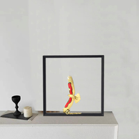 Accessoires d'intérieur minimalistes modernes décor pièces d'exposition ornements d'aigle en métal décoration de la maison luxe pour les articles de décoration de la maison