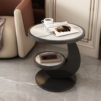 Table Basse Petite Luxe Léger Table d'Appoint Créative en Bois pour Salon Canapé & Balcon Mobilier Domestique Haut de Gamme Simple