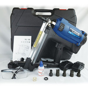 Fixation décorative sur le toit sans <span class=keywords><strong>gaz</strong></span> Batterie au lithium Électrique sans fil Encadrement de mur en béton Cloueuse en acier Pistolets à clous pour métal bois - Product Image 5