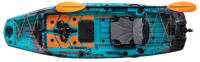Certifié CE 10ft modulaire unique Kayak hélice pédale aileron entraînement 1 pêche électrique Sport LLDPE coque matériel bateaux à rames