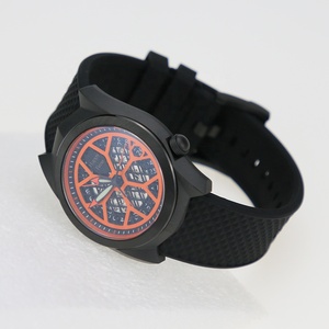 Happy Time Design de voiture d'origine 40mm en acier inoxydable 316L cadran creux <span class=keywords><strong>Seiko</strong></span> NH35 automatique mécanique sport hommes montre-bracelet - Product Image 6