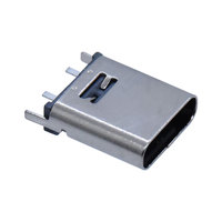 Connecteur femelle USB Type C 2 broches hauteur 5.5/6.5/6.8/8.8/9.3/10.0/10.5/13.0/13.7/14.2//15mm prise type c